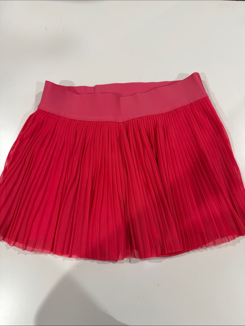 Lululemon Pleated Hot Pink Mini Skirt